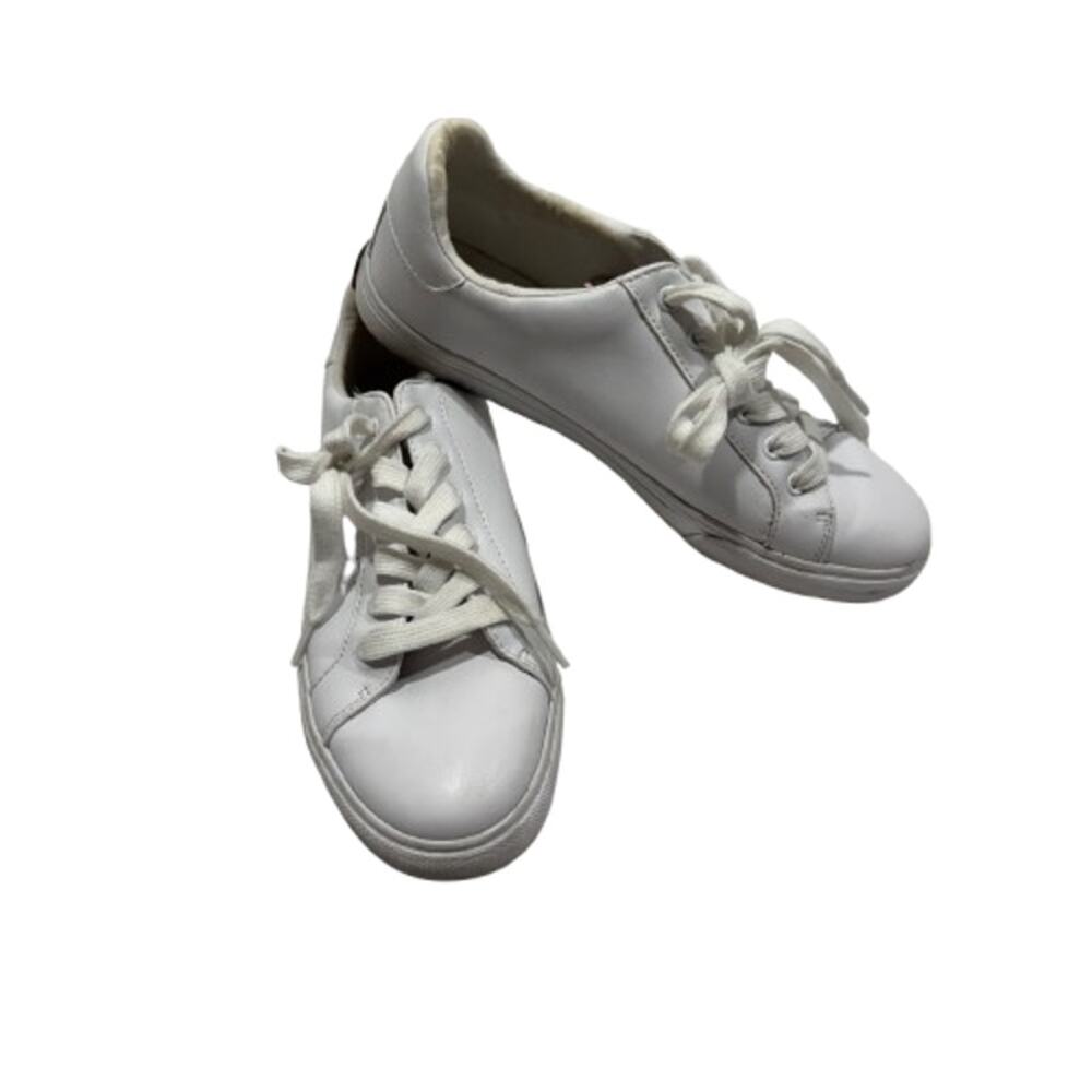 Tommy Hilfiger TWLAMISS Sneaker Shoes Womens Size 8 White Low Top Padded Lace Up